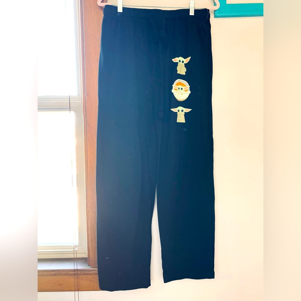 Baby Yoda pajama bottoms